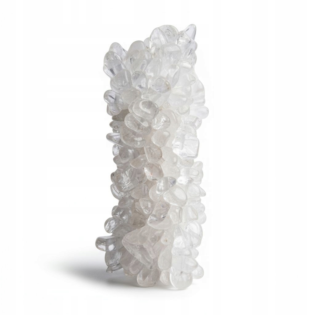 Vintage Křišťál Horský Náramek Čisté Vibrace Zářič Dobrá Aura