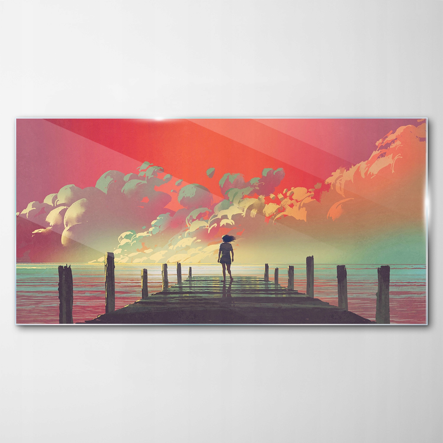 

Obraz na Szkle Dekor Kobieta Art Sztuka 140x70