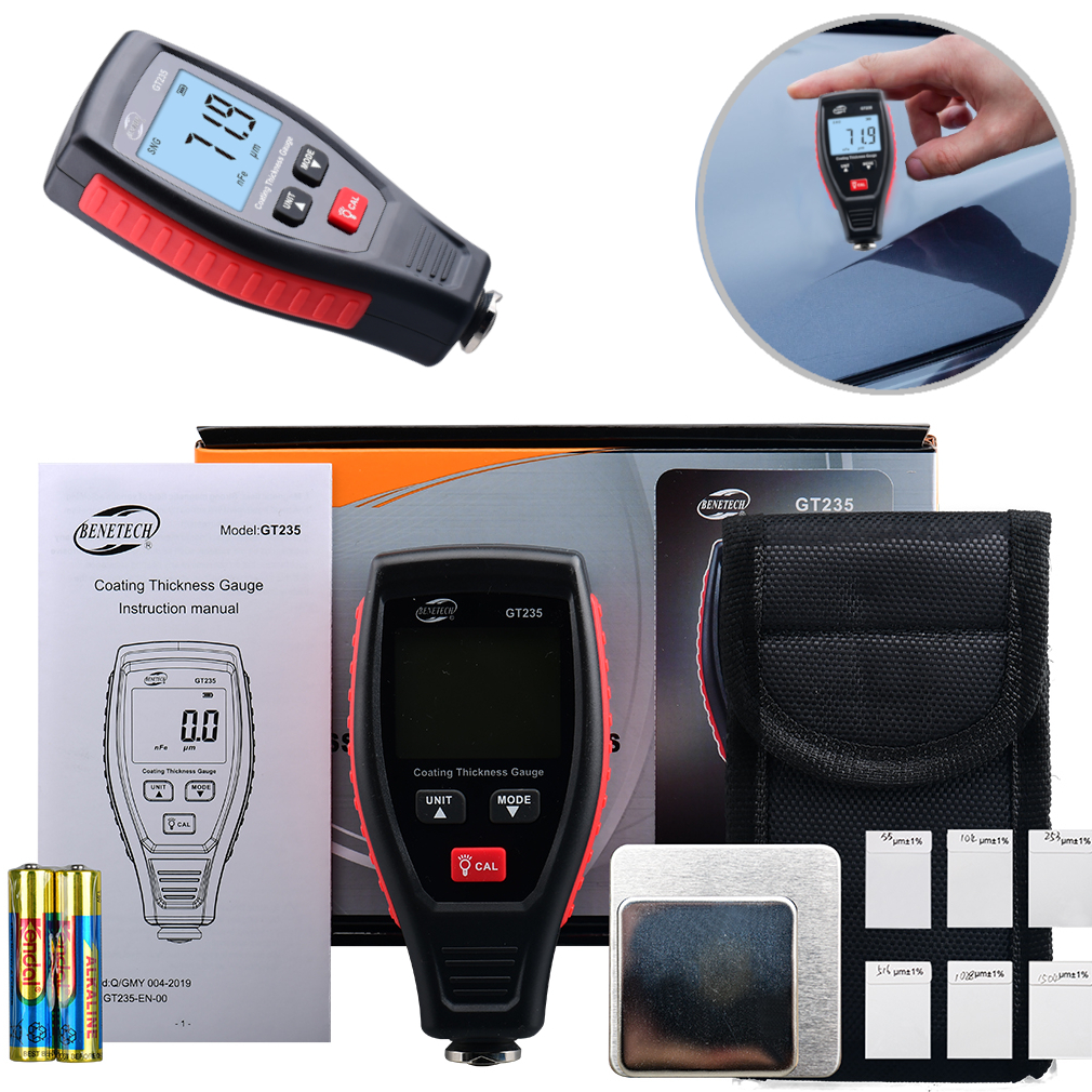 ДАТЧИК ТОЛЩИНЫ ПОКРЫТИЯ КРАСКИ АВТОМОБИЛЯ