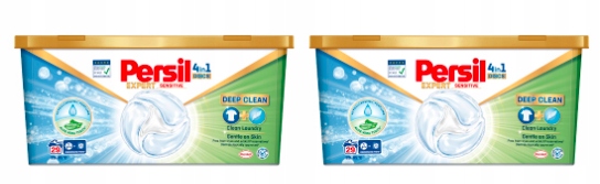 Levně 2x Persil Discs Expert Sensitive prací Kapsle 29 praní