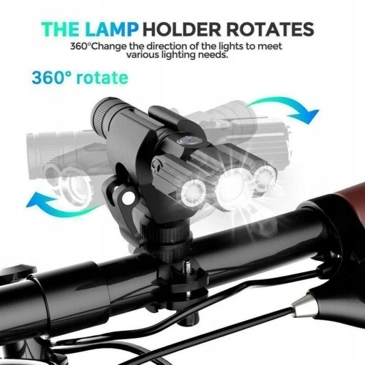 ZESTAW ROWEROWY LAMPKA PRZÓD TYŁ LED USB ŚWIATŁA Stan opakowania oryginalne