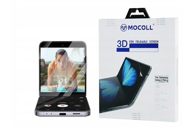 Folia ochronna do Samsung Galaxy Z Flip3 Mocoll Tpu Hydrożelowa 3D