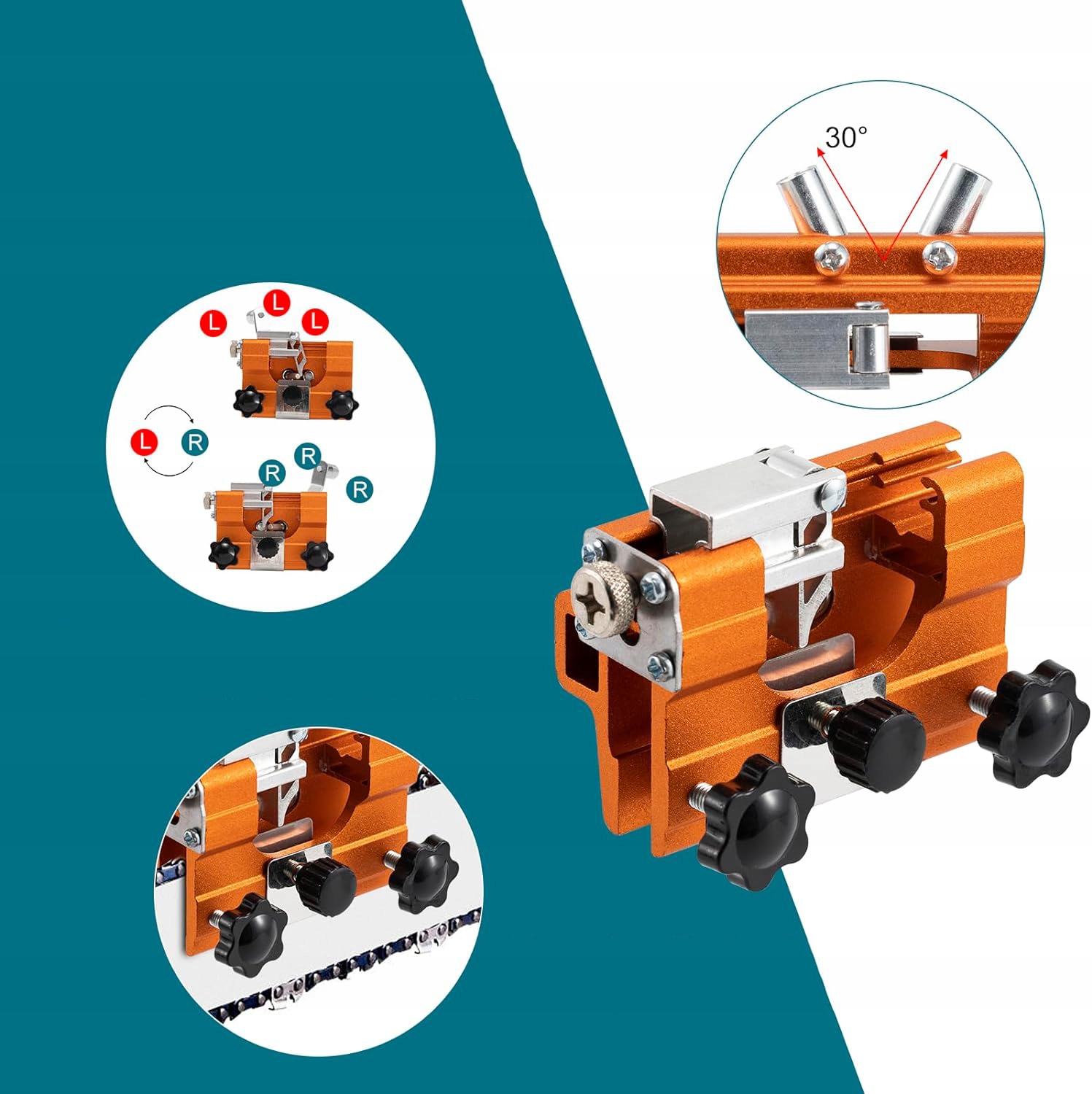 OSTRZAŁKA ŁAŃCUCHÓW ŁAŃCUCHA PIŁY SPALINOWEJ PILARKI RĘCZNA OSEŁKA Marka inna