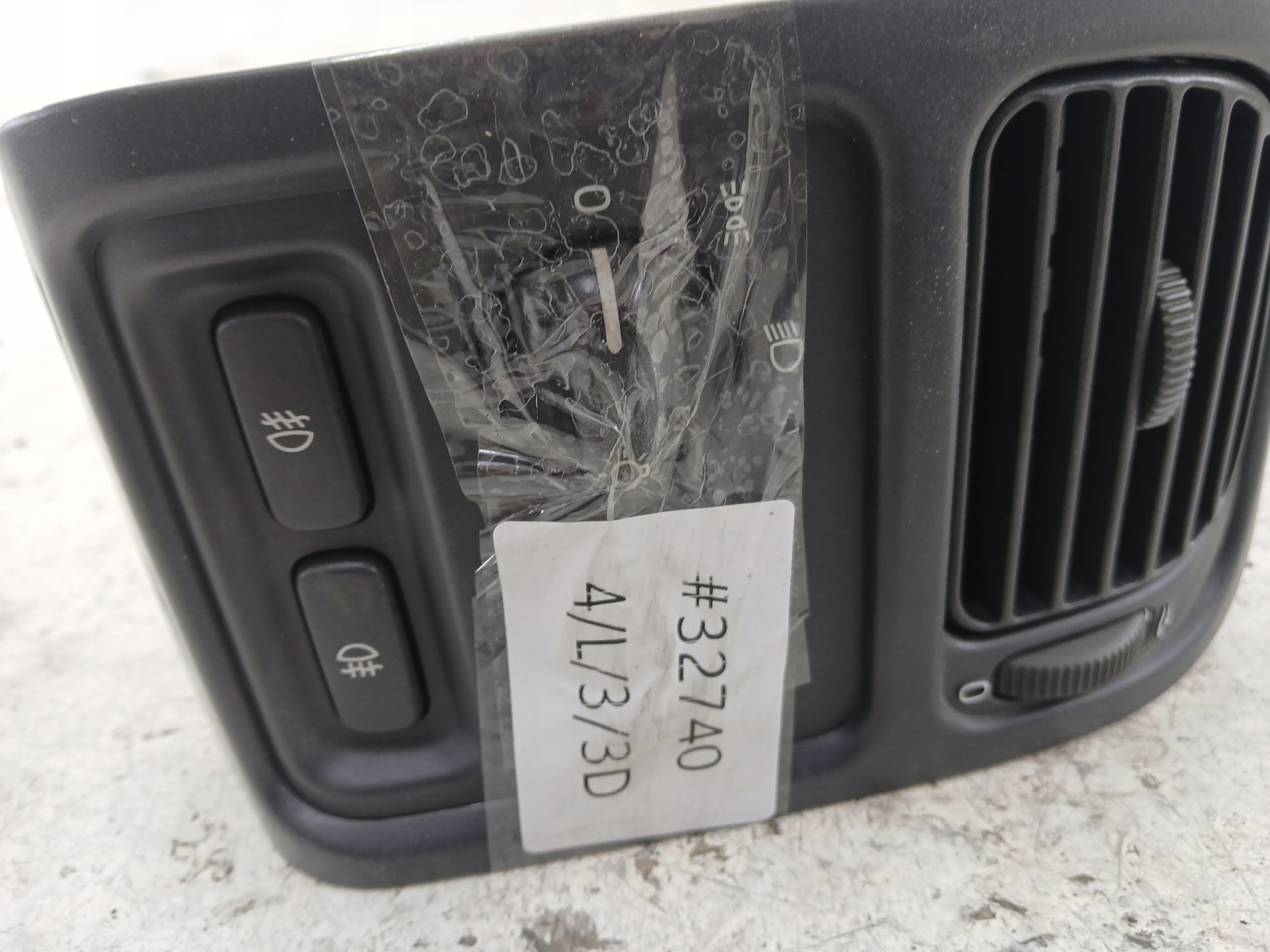 VOLVO V40 e PANEL Interruttore comando luci 30613943