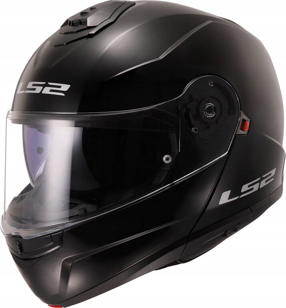 Motocyklová prilba LS2 Strobe II Gloss Black Prilba Čeľusťová FF908