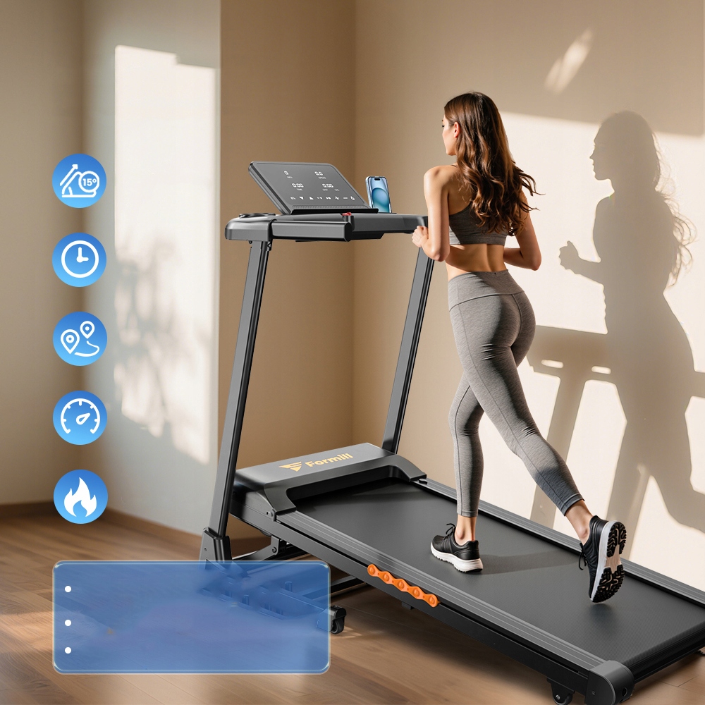 ЕЛЕКТРИЧНА БІГОВА ДОРІЖКА Formill FT61 ДЛЯ ДОМАШНІХ ТРЕНУВАНЬ 1-13,5 км/год РК-ДИСПЕТР Інша модель