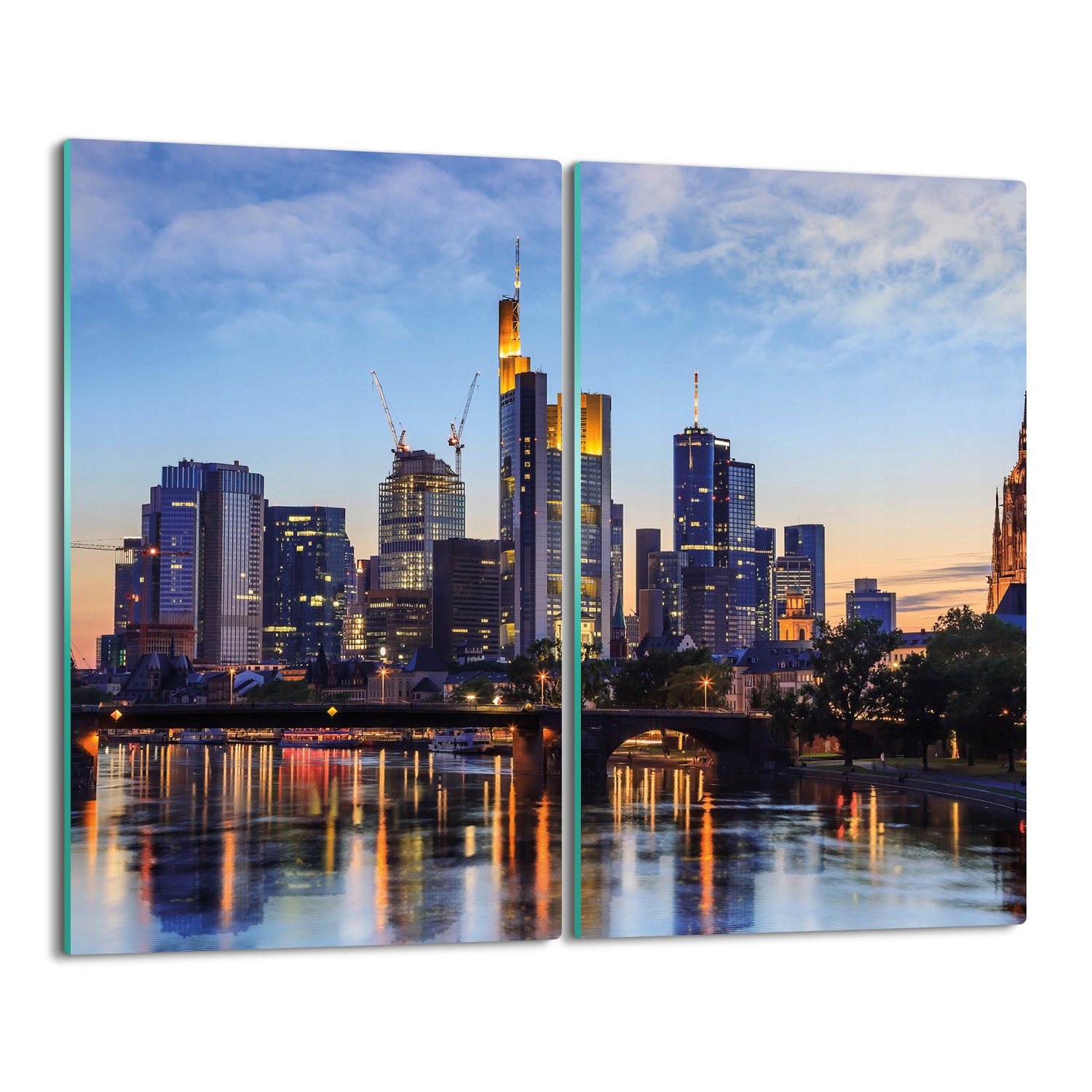 s potiskem – obal Město mrakodrapy noc 2x 30x52