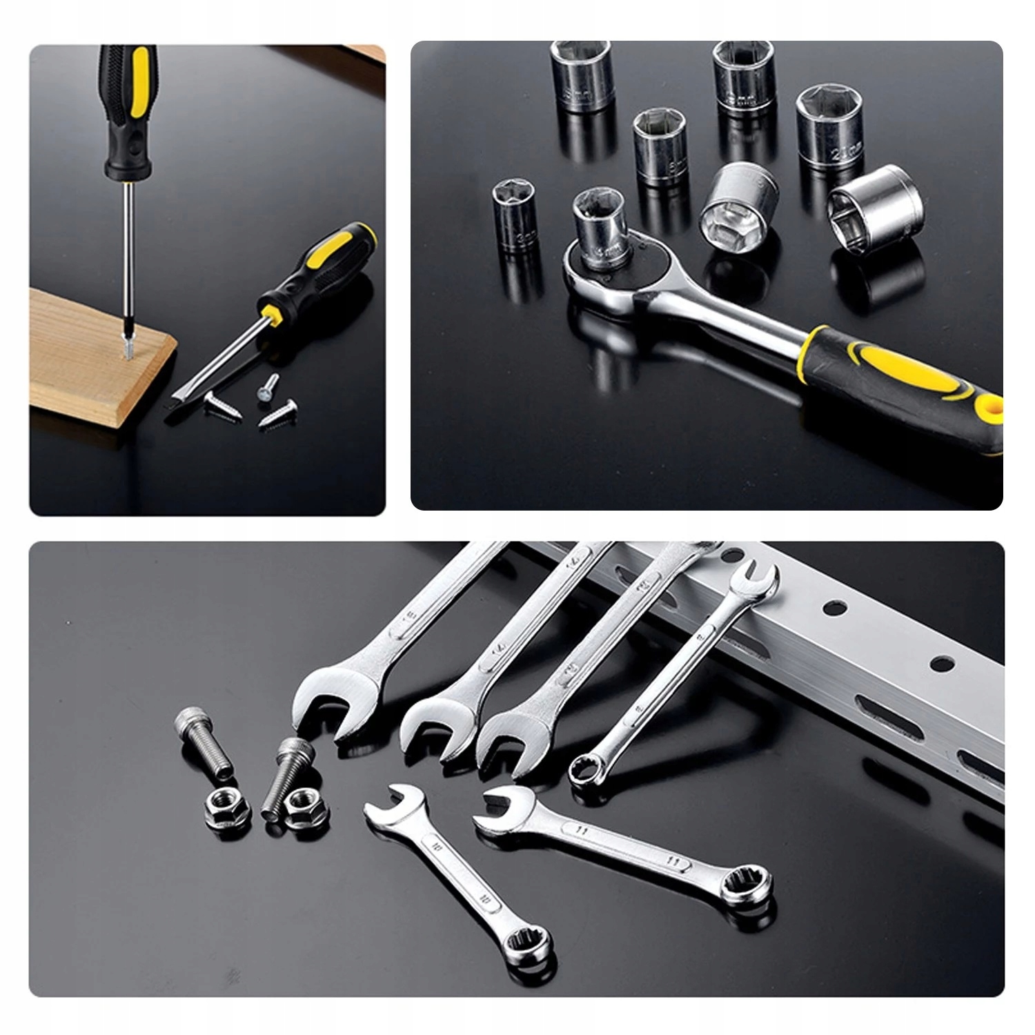 Zestaw narzędzi 108el klucz imbusowy nasadowy Marka bez marki