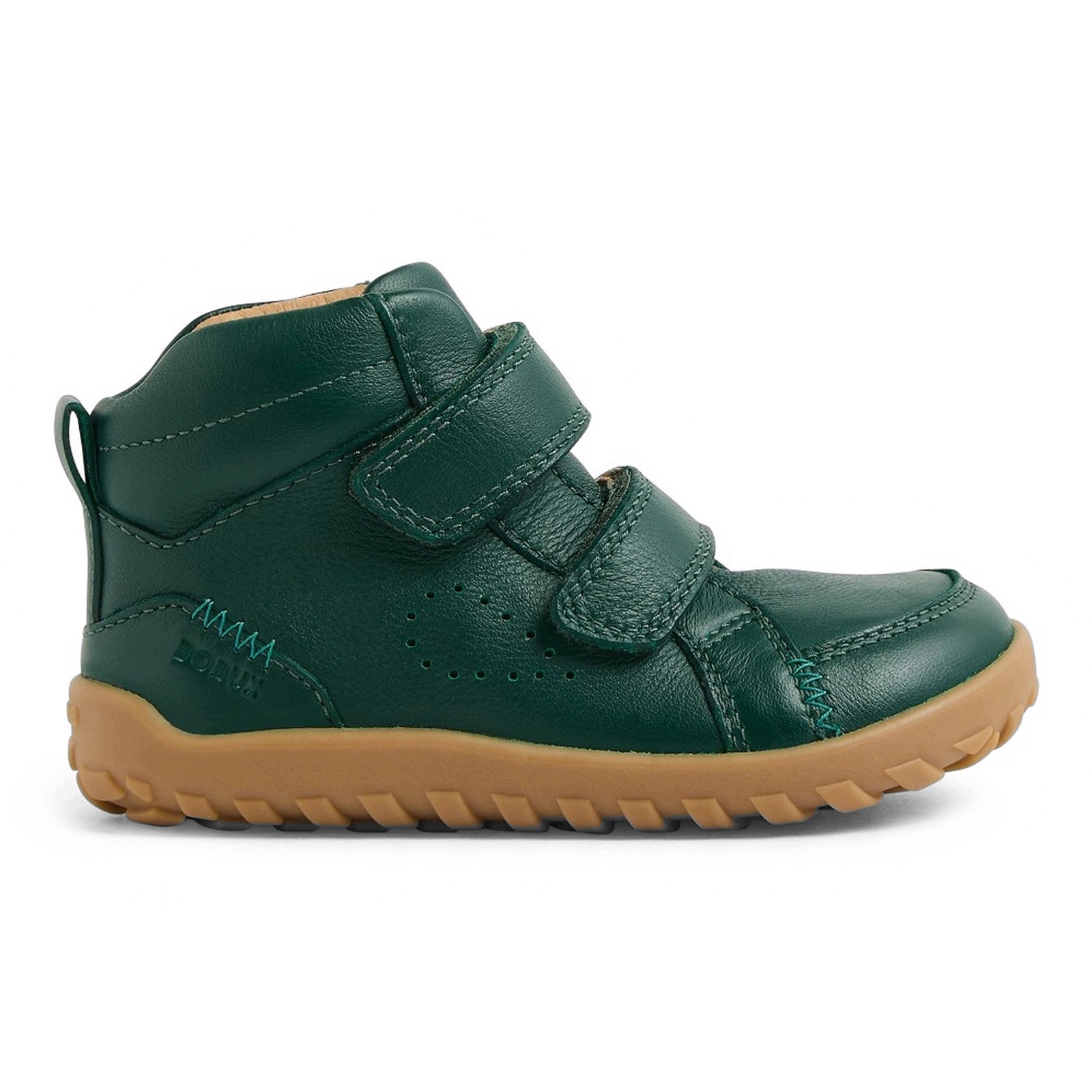Buty barefoot dziecięce Bobux Alpha Ember Rainforest zielone na rzepy 23