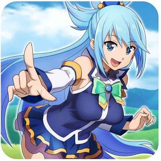 

KonoSuba Aqua podkładka pod kubek anime