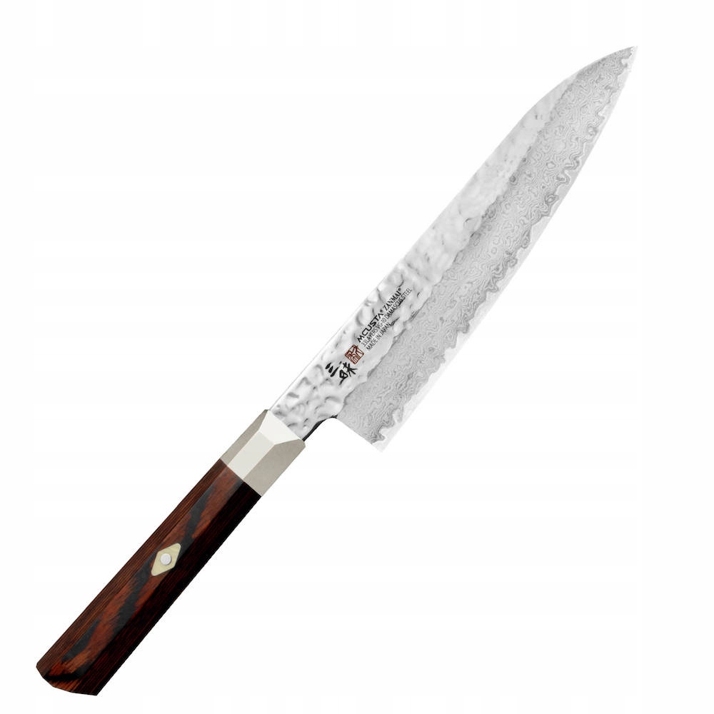Mcusta Zanmai VG-10 Supreme Hammered Japonský kuchynský nôž šéfkuchára 18 cm