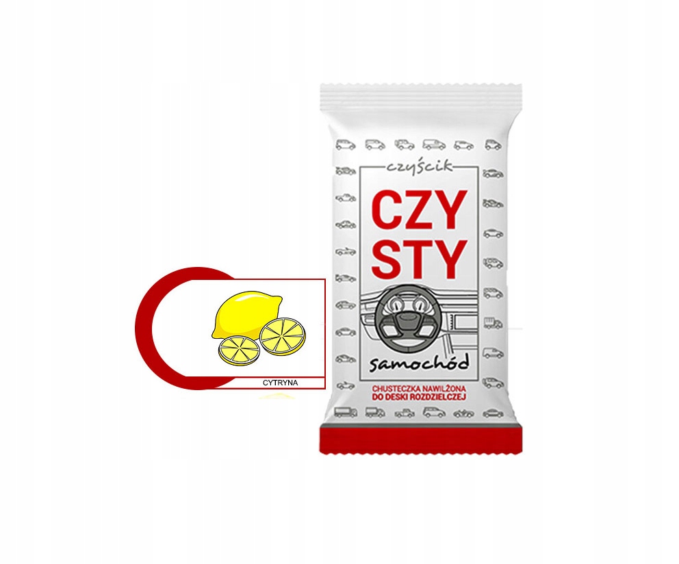 

Chusteczki Do Kokpitu 10 Sztuk Cytryna