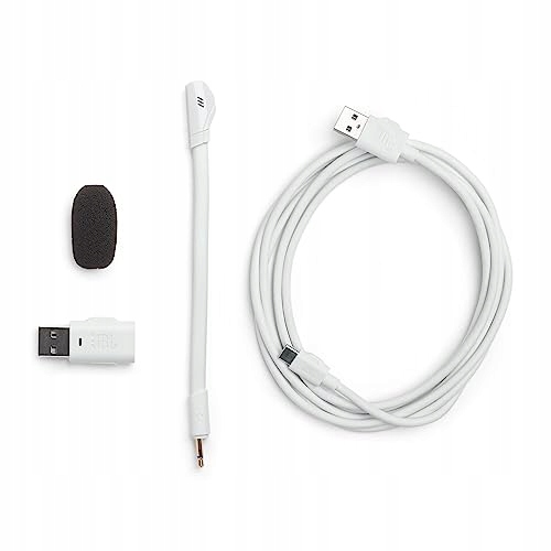 JBL Quantum 360P Słuchawki Gamingowe Nauszne Do PS PC Mac Switch Białe — miniatura 3