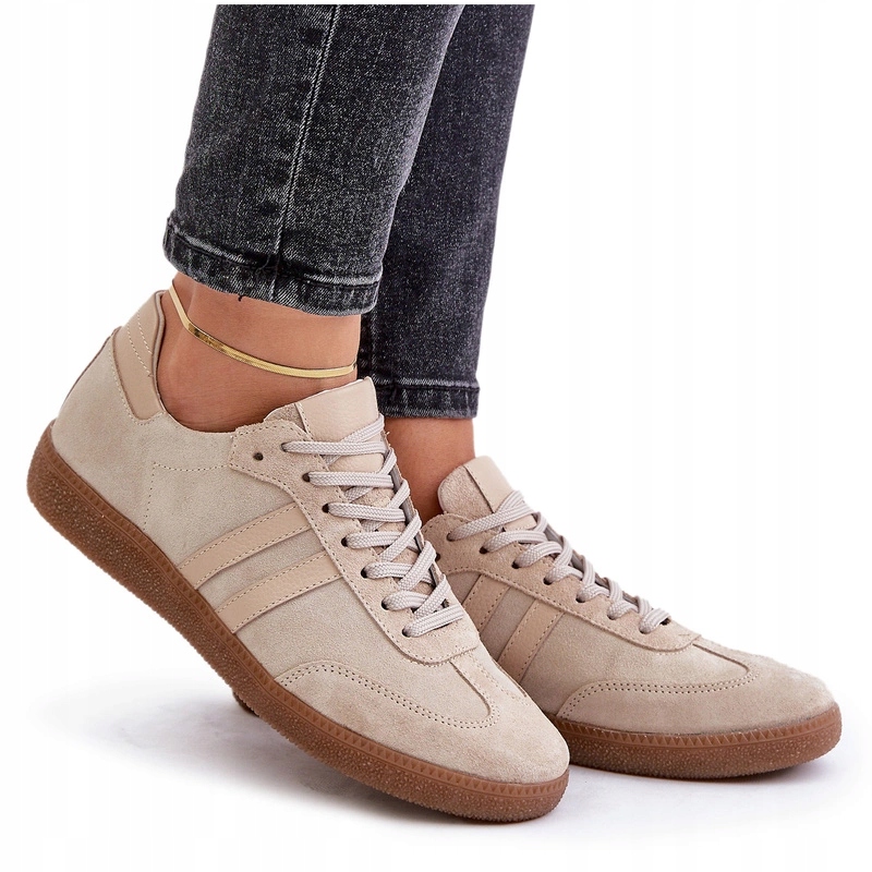 Zazoo N1068 Semišové Nízké Dámské Tenisky Růžové 40