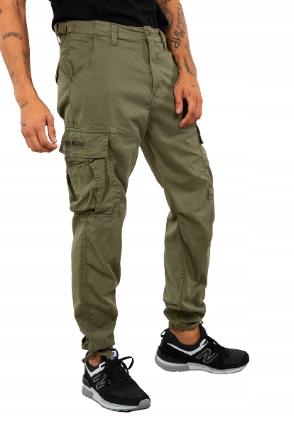 

Spodnie Alpha Industries Squad Pant olive 36