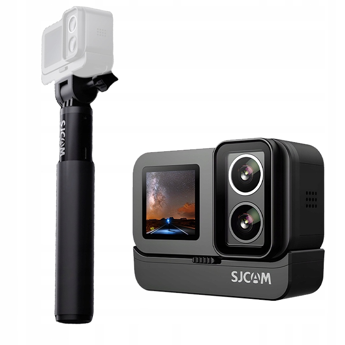 Športová kamera Sjcam SJ20 akumulátorový držiak pre 4K kameru Dual Lens Pl