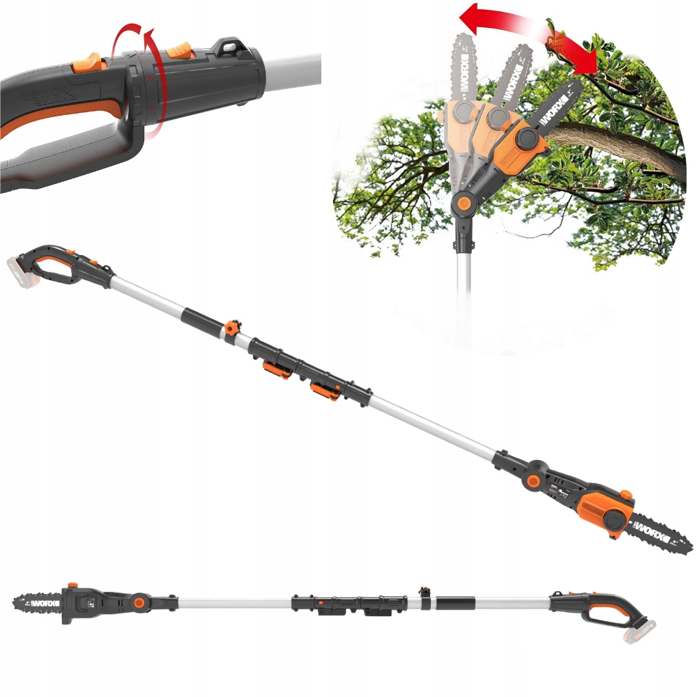 Pilarka na wysięgniku akumulatorowa Worx WG349E.9