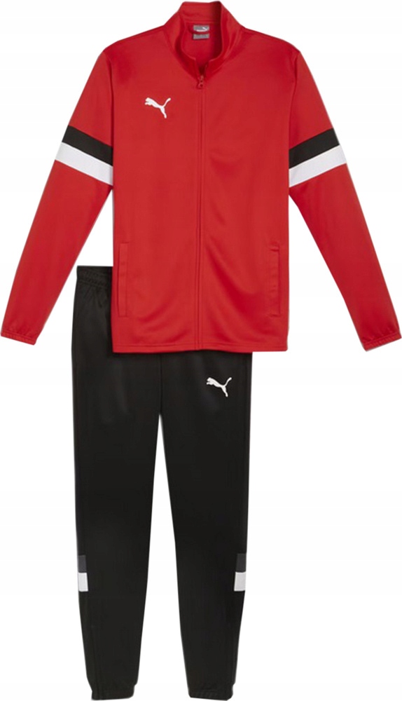 Teplákovka Pánský Puma Team Rise Červeno-černý 658653 01 vel. L
