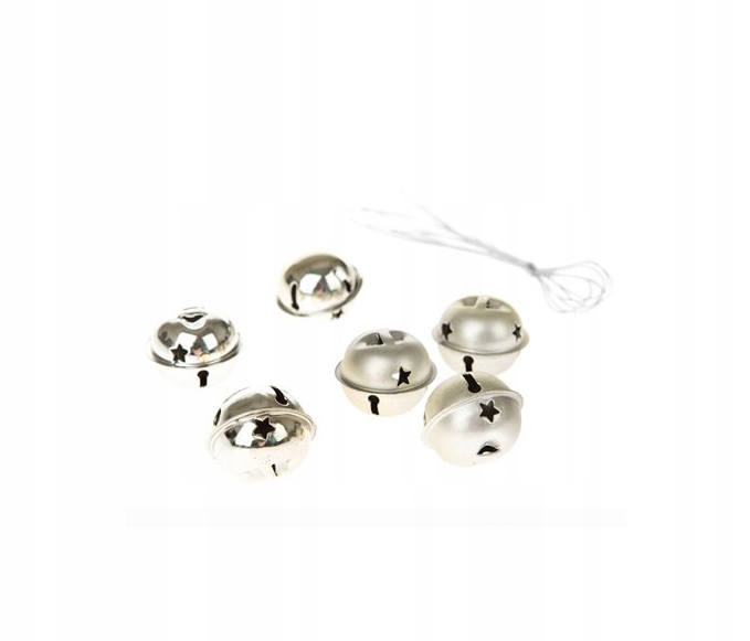 

Zawieszki Świąteczne Dzwonek Dzwoneczki Złote 6szt