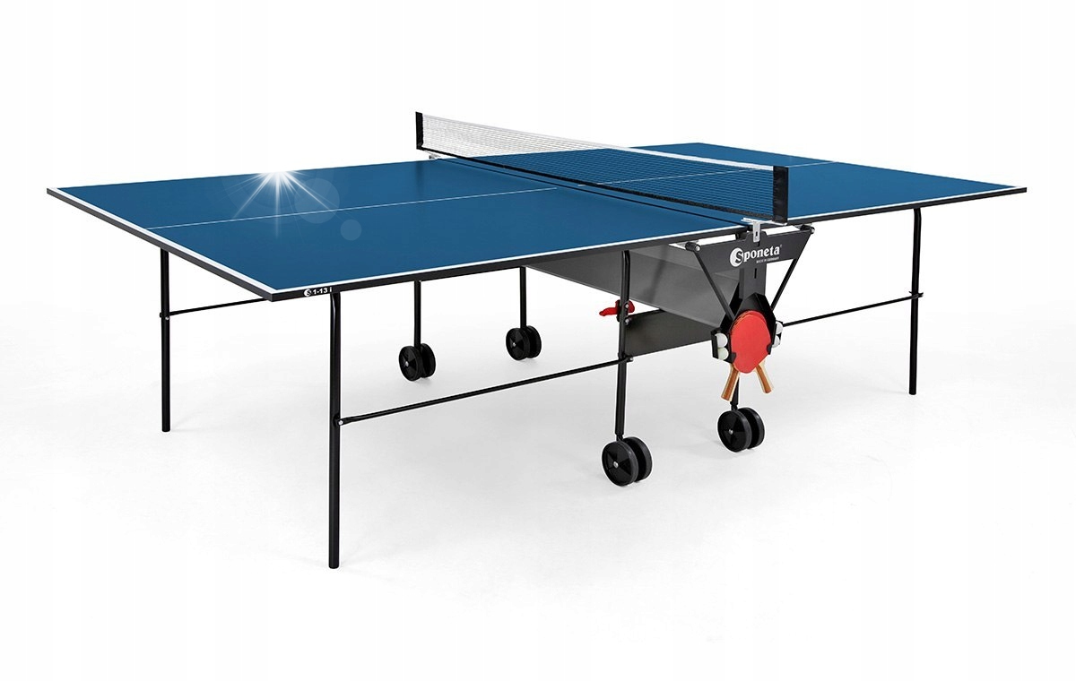 Stół do Ping Ponga Tenisa Stołowego SPONETA S1-13i Niebieski Składany