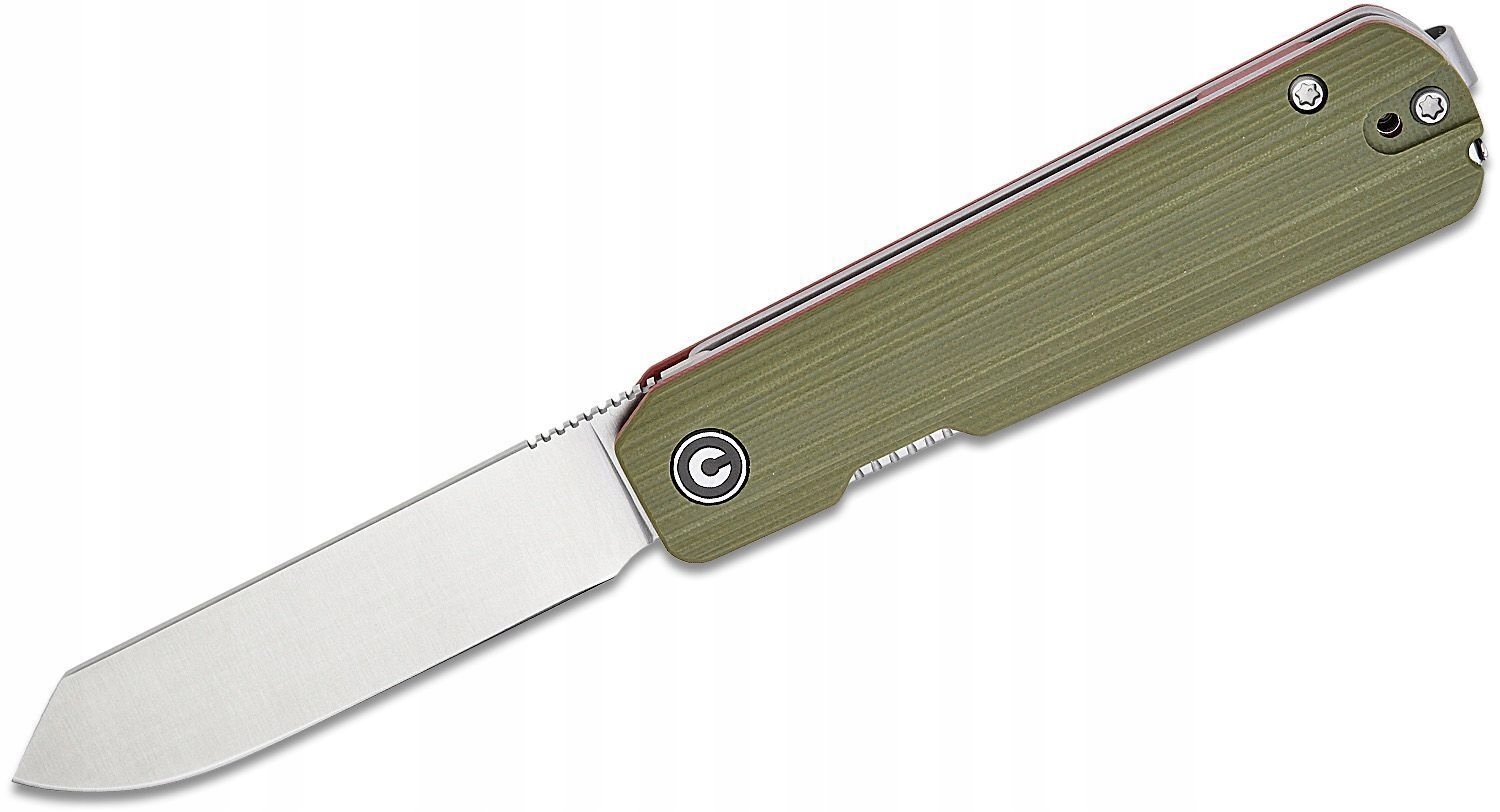 C21004B-1 CIVIVI Sendy Milled Green/Red G10 Handle