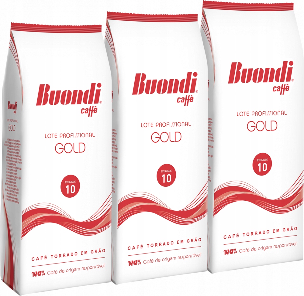 Zestaw 3kg kawa ziarnista Buondi Gold