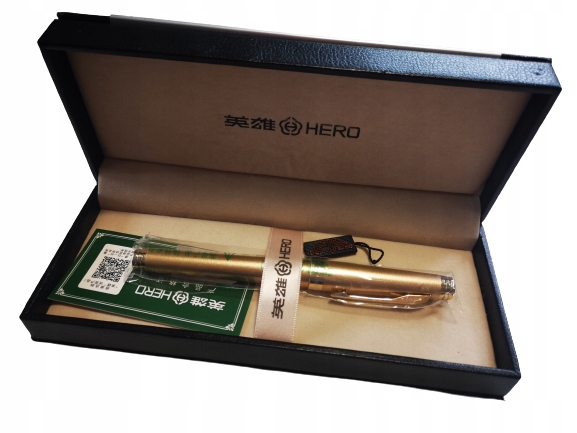 Ekskluzywne pióro wieczne Hero w oryg.pudełku
