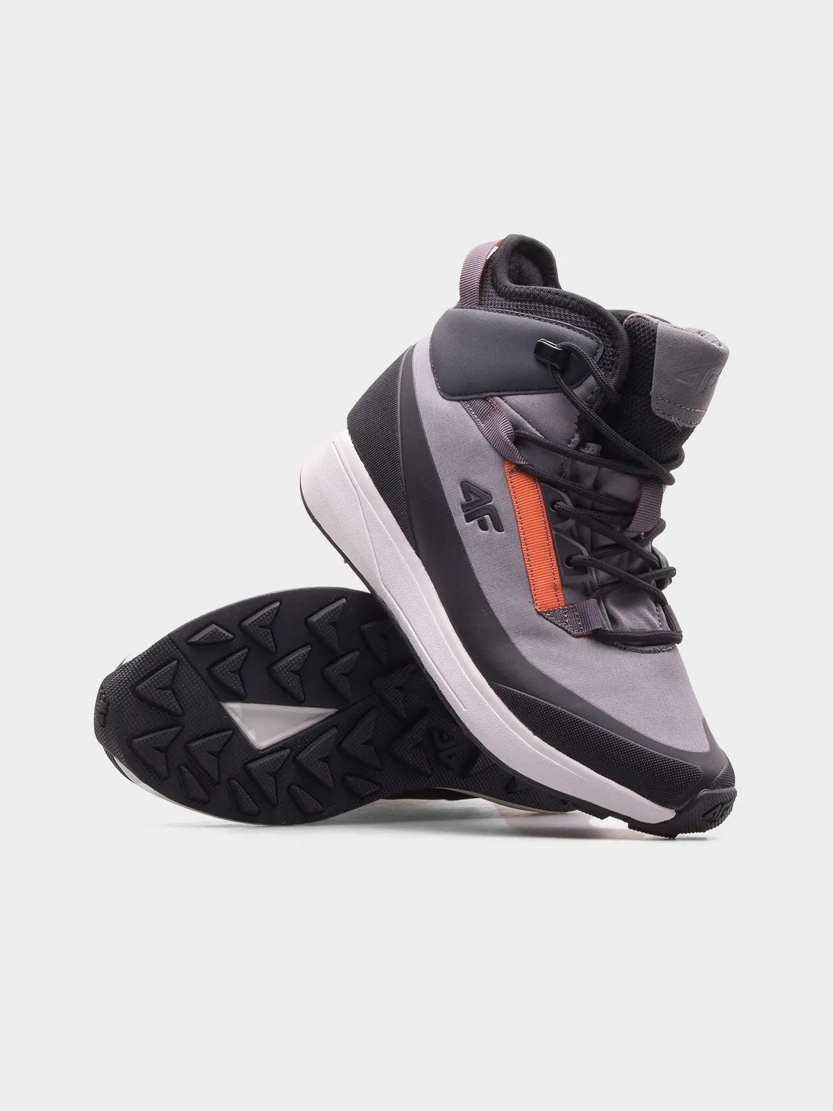 BUTY ZIMOWE DZIECIĘCE 4F JUNIOR TRAPERY OBUWIE JESIENNE SZUROWANE AW22M007 Marka 4F