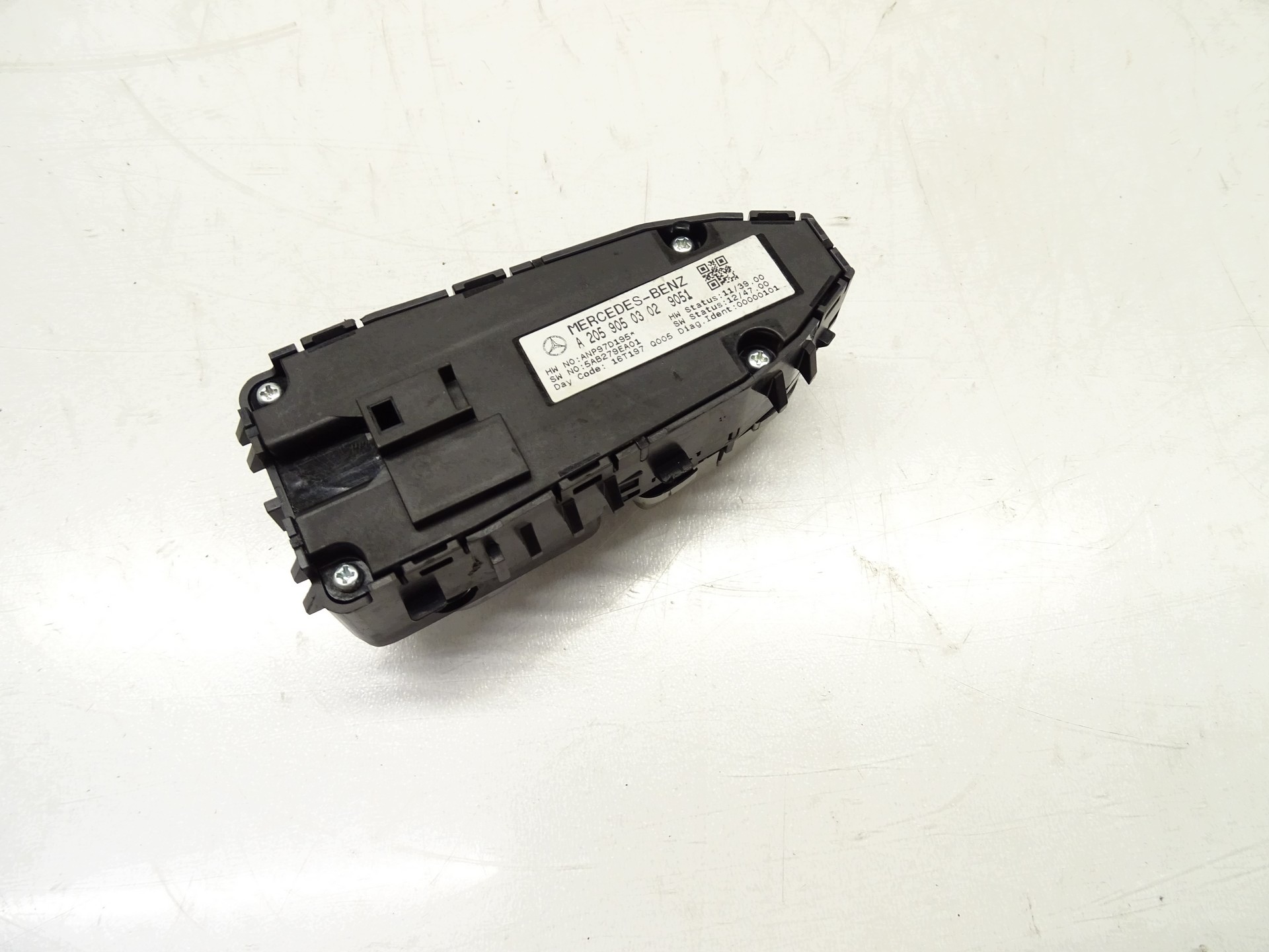 PANEL mirror control switch and of the window MERCEDES W205 A2059050302