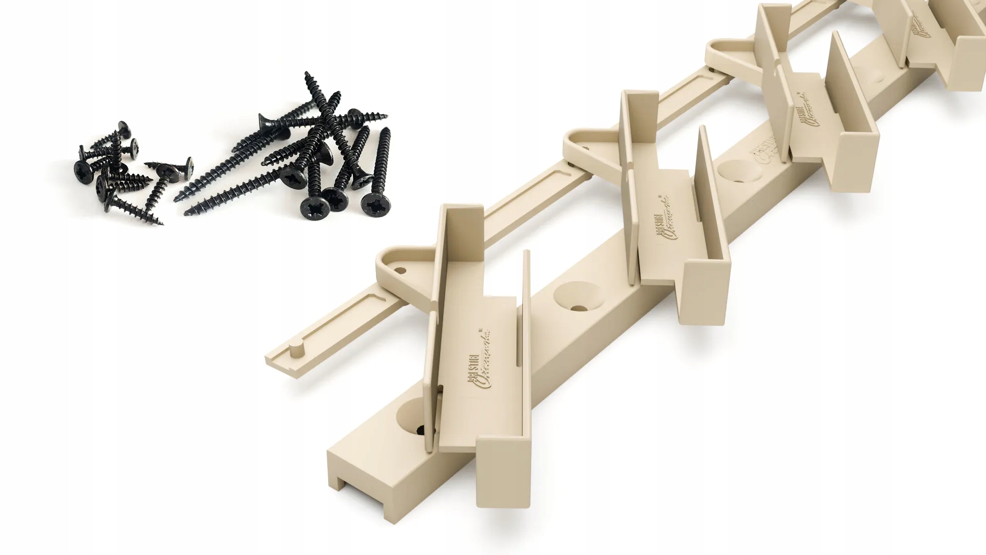 Pohyblivé desky Hdpe Systém pro vedení terasových žaluzií Shutters Béžová