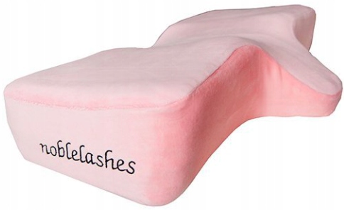 Polštář paměťová pěna na řasy Noble Lashes Růžová
