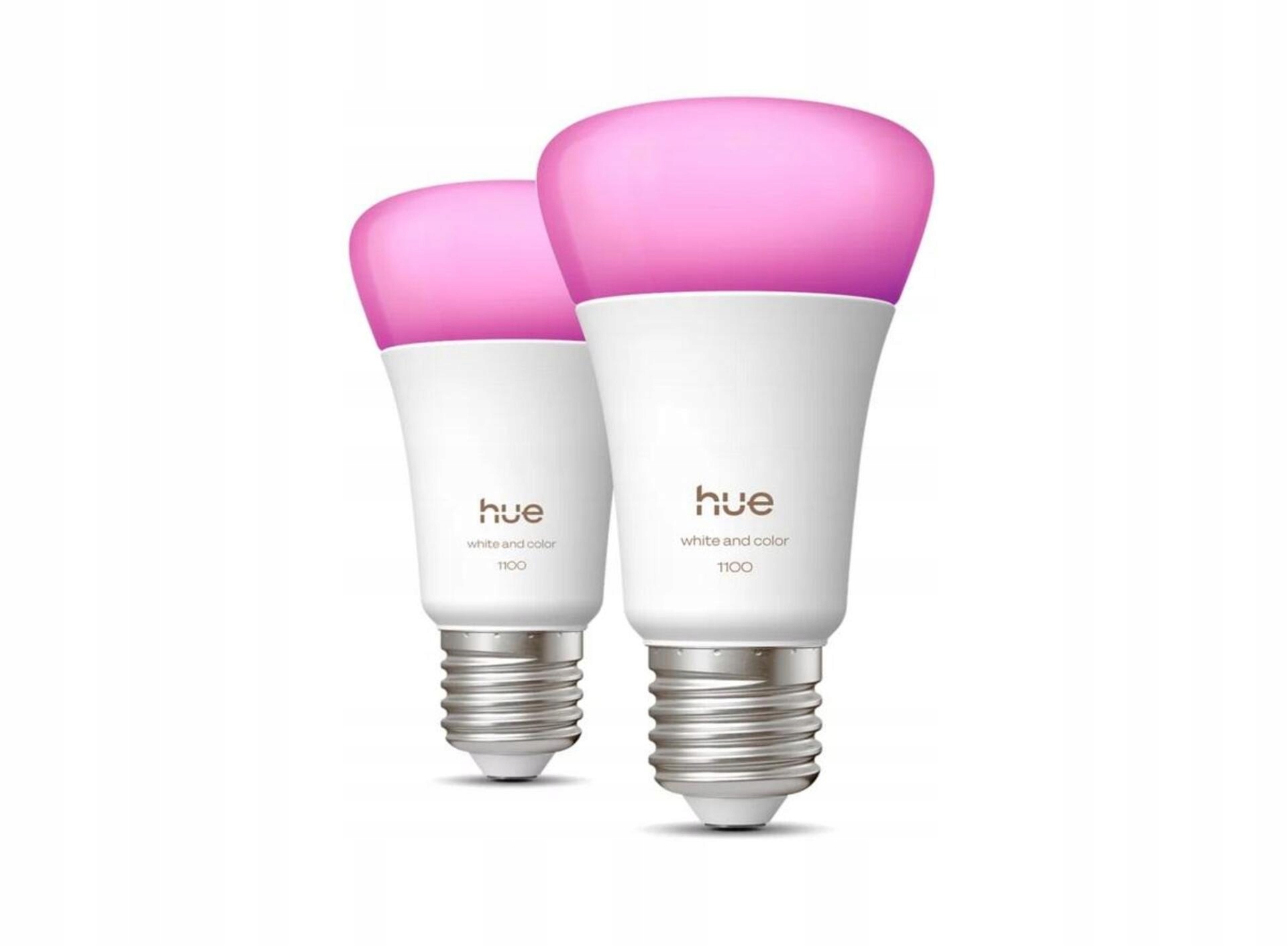 Philips Hue Wca 810 smart žiarovka A60 E27, 8,1 W, 1100lm (2ks), 1000-20000K
