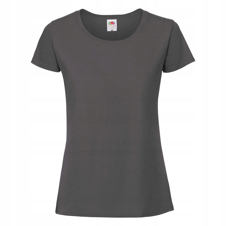 

Koszulka damska T-shirt Ringspun jasny grafit L