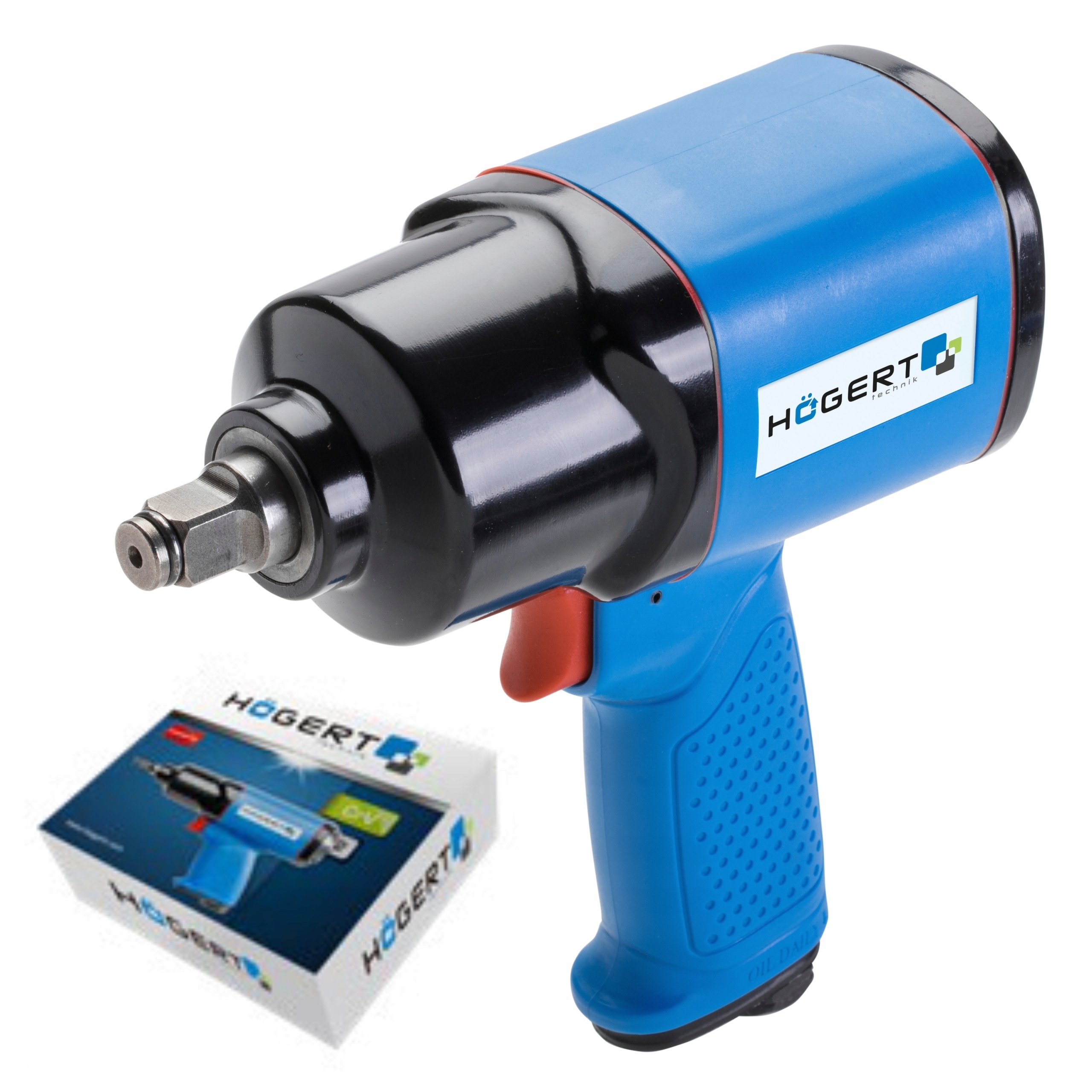 KLUCZ UDAROWY PNEUMATYCZNY 1/2" HOGERT 610NM