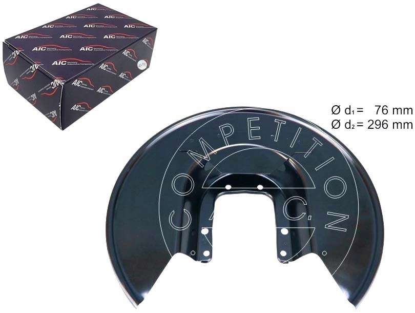 OSŁONA TARCZY HAM.TYŁ Z LEWEJ AIC