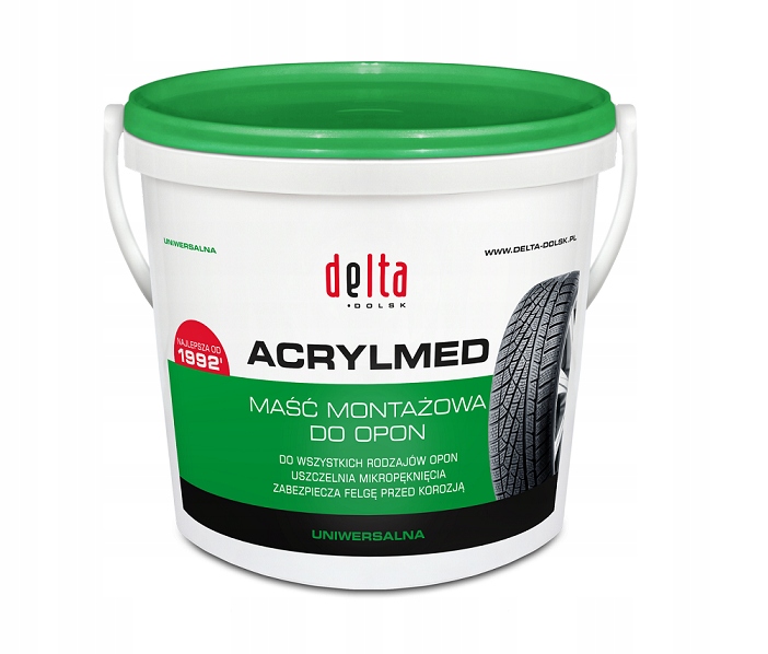 

Maść pasta montażowa do opon Delta Zielona 4 kg