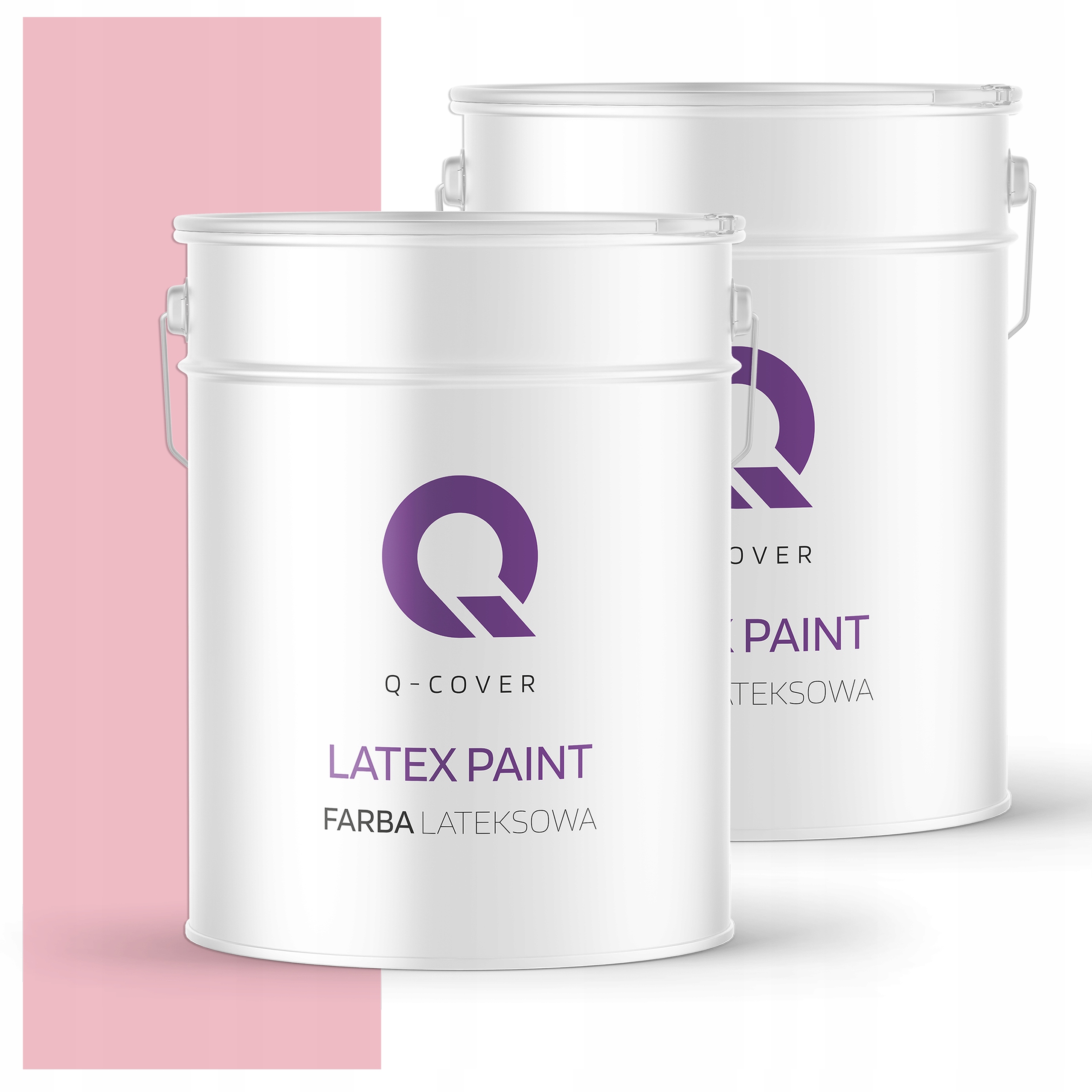 Latexová farba na interiér steny Stropy 10L Hlboká matná ružová svetlá H3657