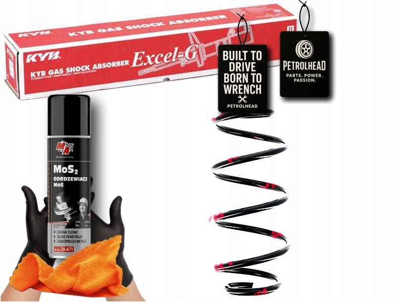 Pružina Zavěšení Zadní L/p Mercedes B Sports Tourer #Petrolhead Pro+ Kit1