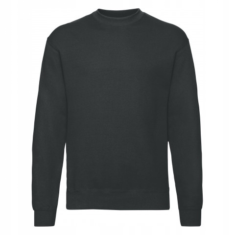 

Bluza męska Set-In Sweat FruitLoom Czarny XXL