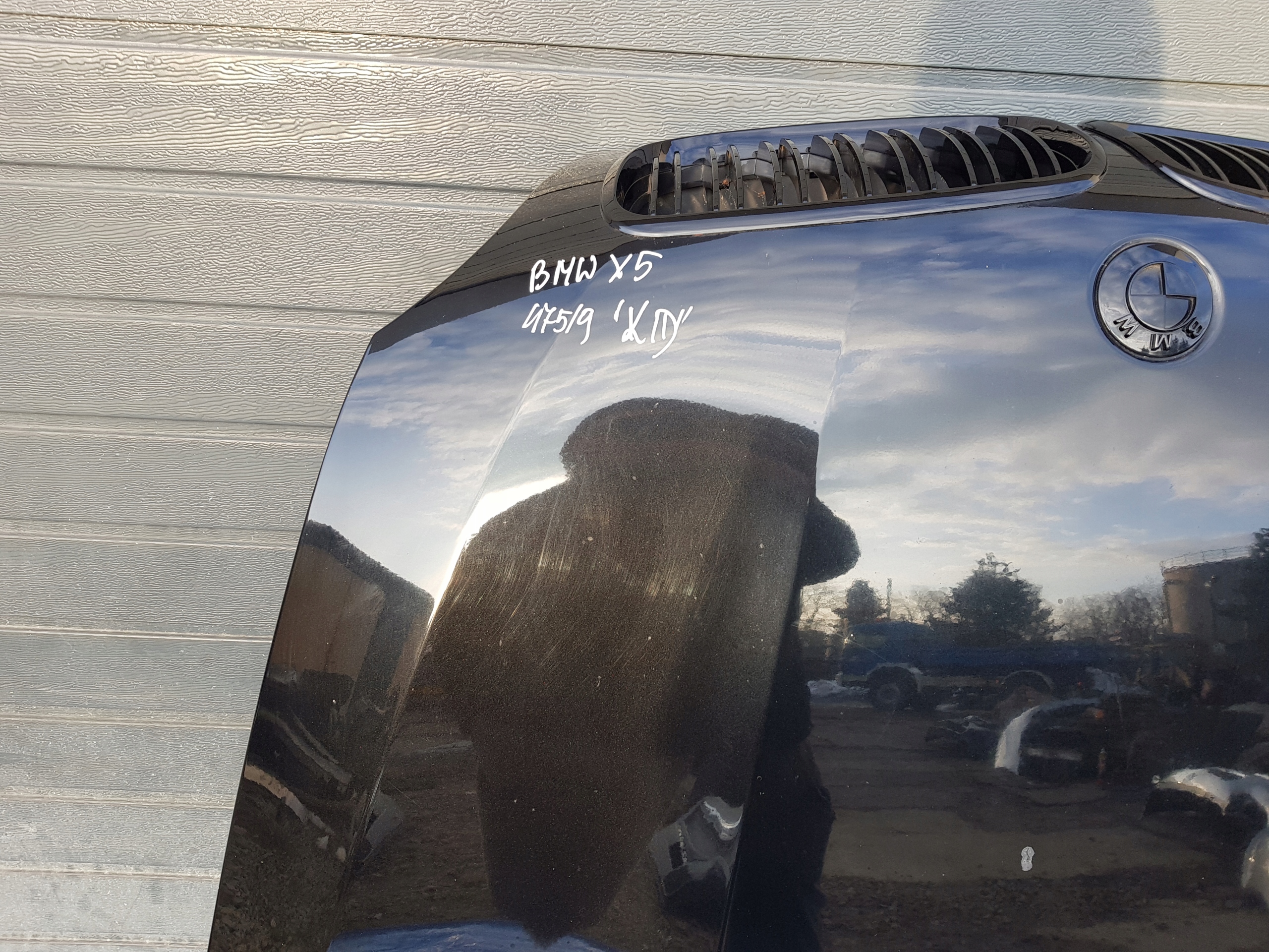 motorhaube BMW X5 E70 475 BLACK SAPPHIRE
