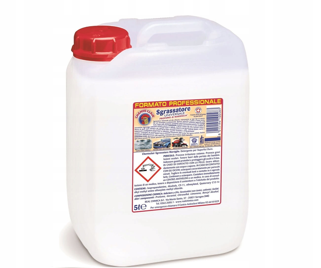 Sgrassatore Marsylia odmašťovač Zásoba 5 l
