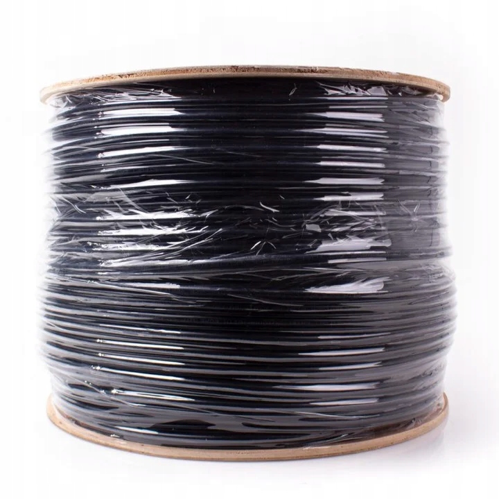 Kabel Skrętka Getfort CAT.6 U/utp Uv Suchy Z Linką Nośną 305m