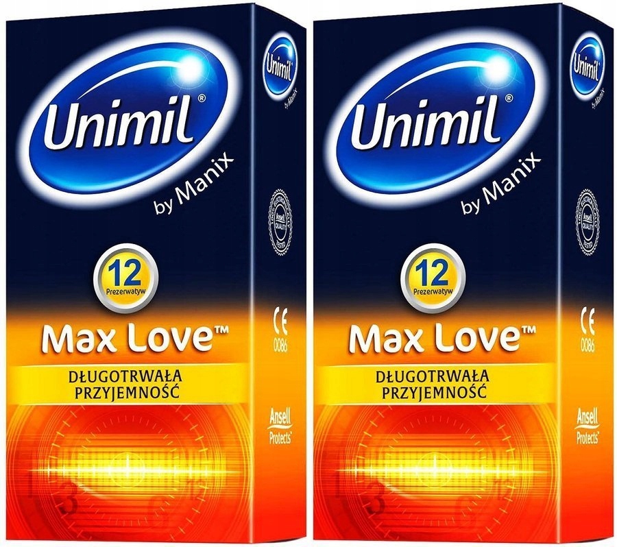 

Unimil Max Love Lateksowe Prezerwatywy 24