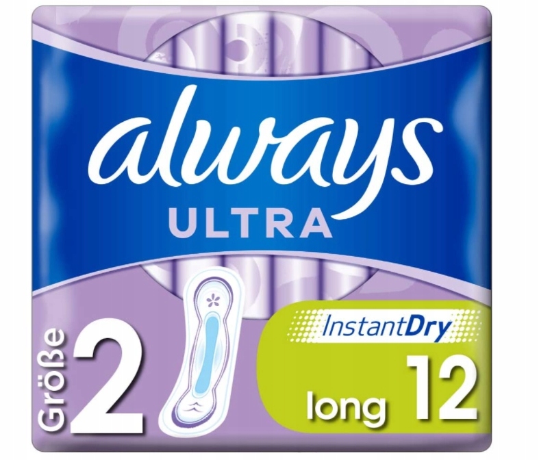 

Always, Ultra Long, Podpaski, 12 sztuk