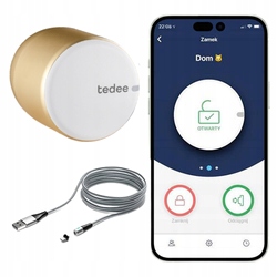 Tedee Pro Zlatý inteligentný zámok ovládaný z telefónu Gerda