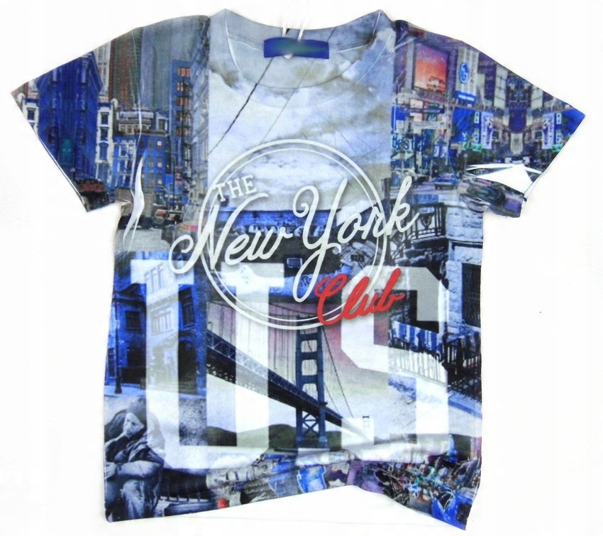 

672...Xero...t-shirt *new York* 122/128blue