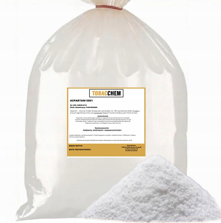 Aspartam E951 – Sladidlo, Náhrada Cukru 5 kg