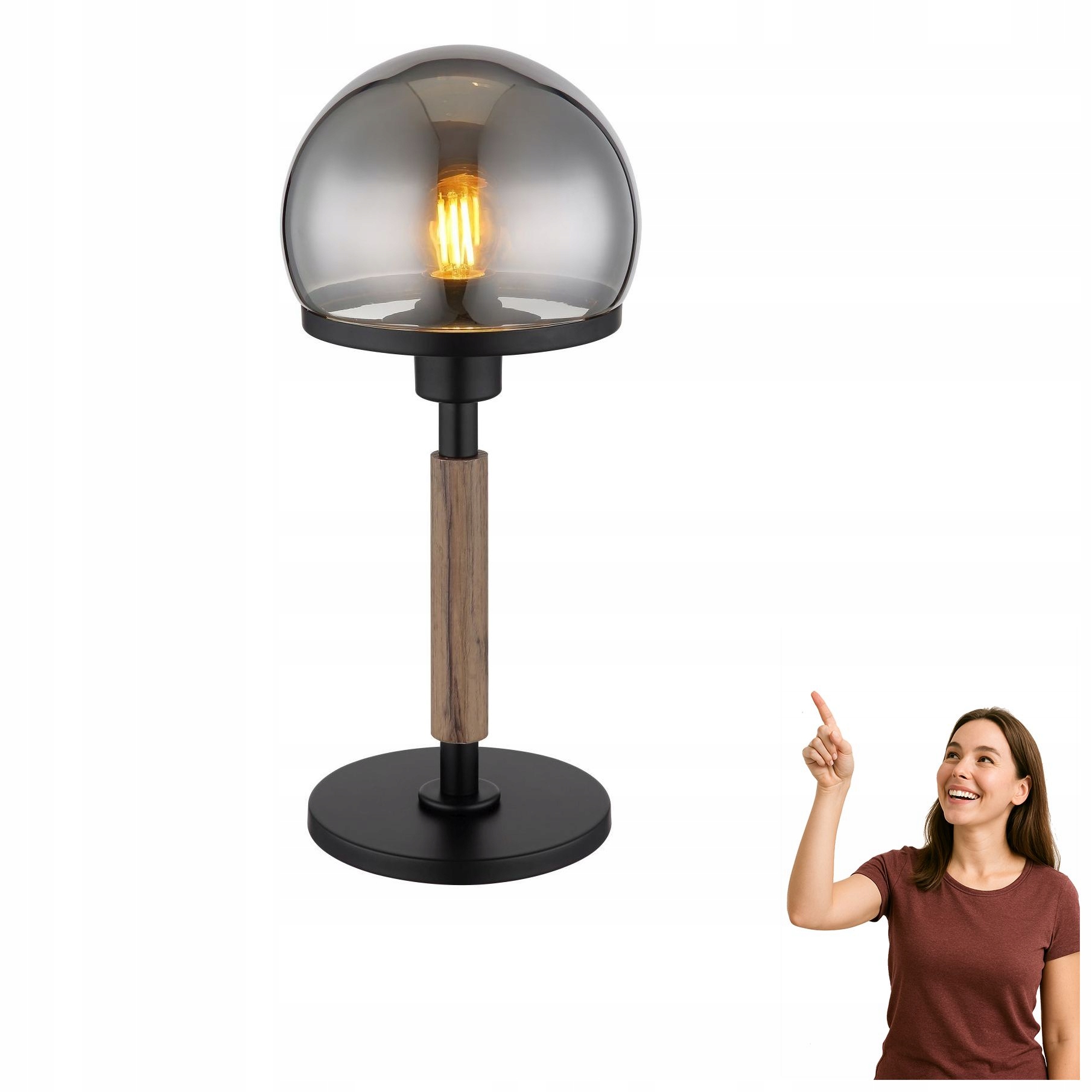 Stolová lampa Haku 21954S Globo