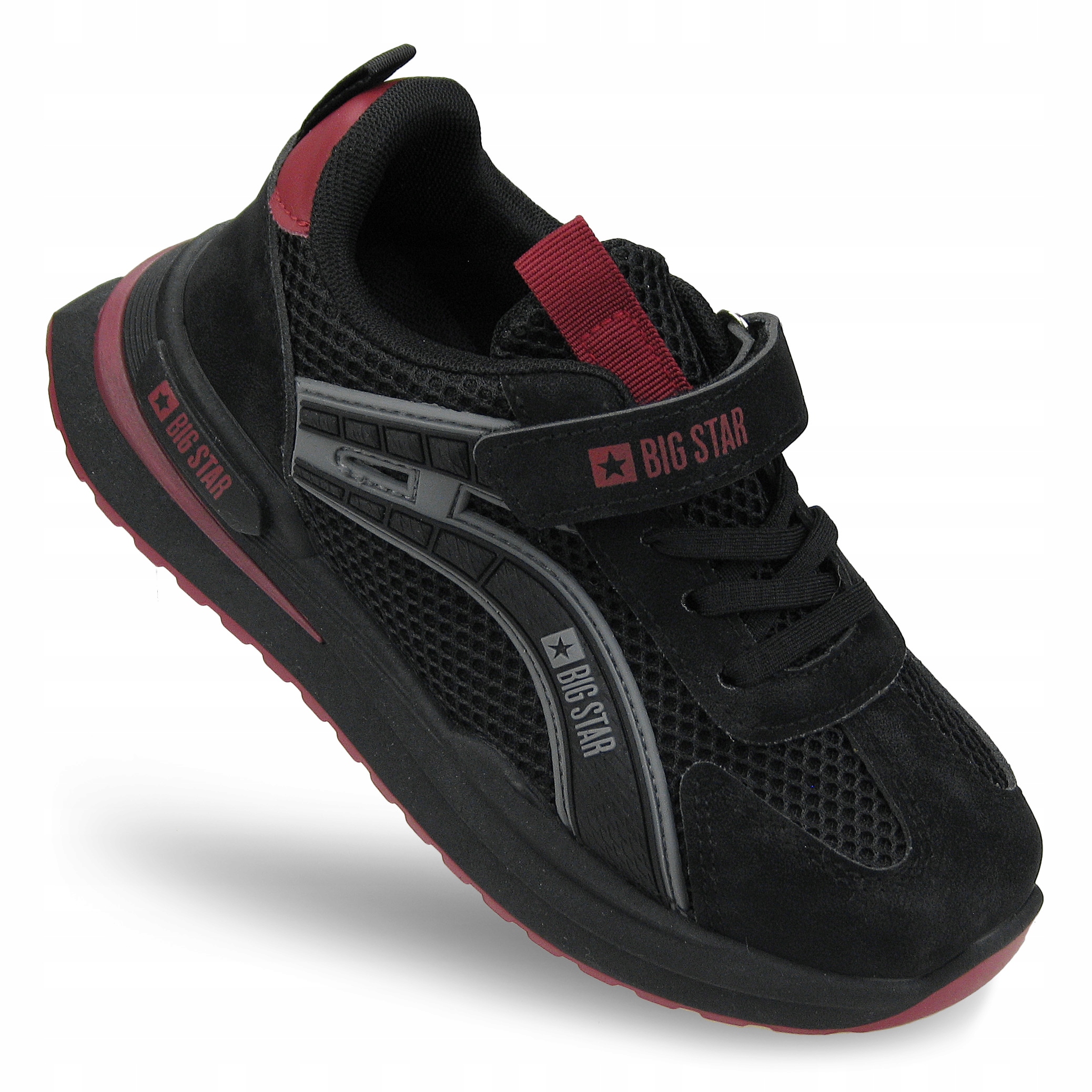 Buty dziecięce sportowe Big Star Sneakersy na Rzepy lekkie TT374152 35