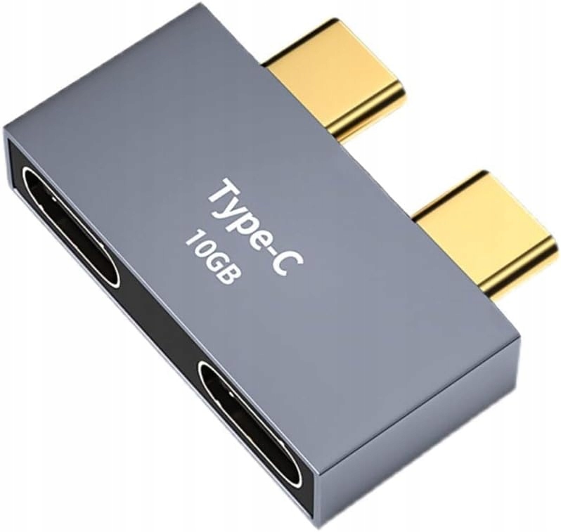 C USB C HUB stacja dokująca Dual Type-C do Multi U